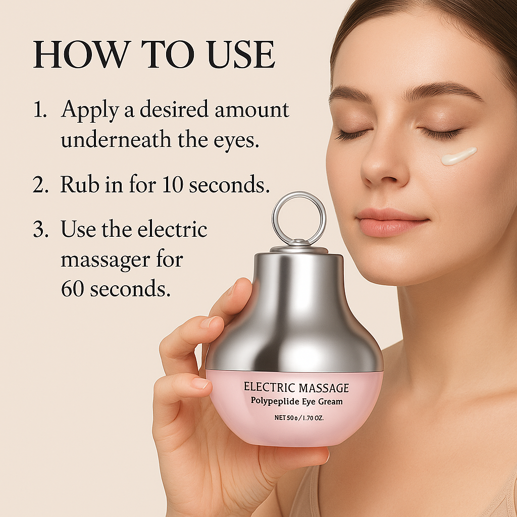 Electric Massage Eye Cream